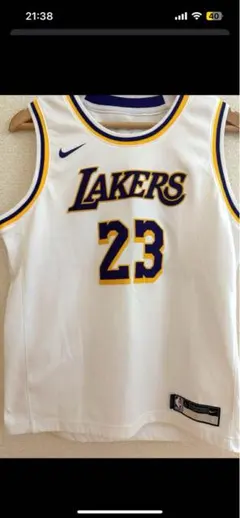 【未使用タグ付】レブロン　CAVS ユニフォーム　黄色 未使用タグ付】レブロンCAVS ユニフォーム黄色