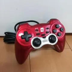 動作品！ホリパッド3ターボ HORI PS3対応コントローラー レッド　赤