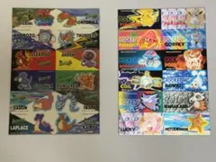 ポケモンキラキラシール　2枚