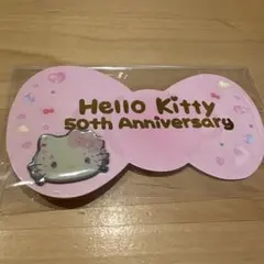 Hello Kitty 50th Anniversary ピンバッジのサムネイル