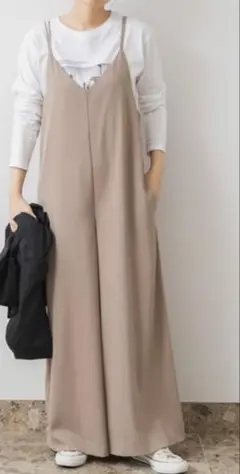 URBAN RESEARCH Sonny Label ストラップキャミサロペットのサムネイル