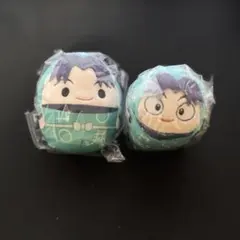 忍たま乱太郎　摂津のきり丸　ふわコロりん　ぽてコロマスコット　2点セット