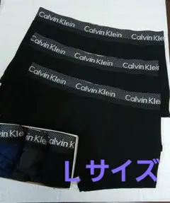 Calvin Klein　 ボクサーパンツ　Ｌサイズ　 3枚セット　 黒