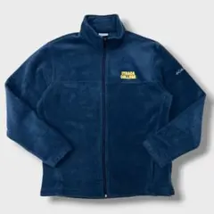 00s 古着 コロンビア Columbia フリースジャケット カレッジロゴ