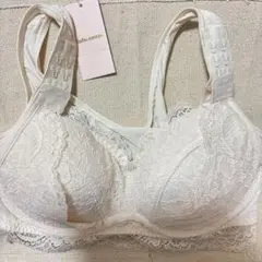 新品未使用品　チュチュアンナ　ホワイト　レース　ナイトブラジャー　ガーリー