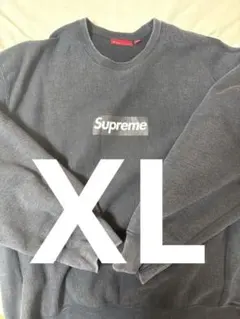supreme washed box logo crewneck XL