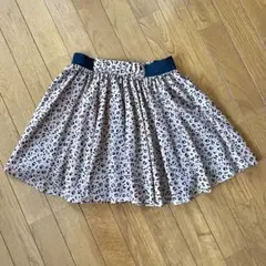 ローリーズファーム　ヒョウ柄　スカート　アニマル柄　ライトブラウン