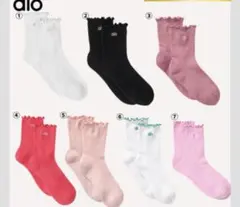 4足　ウィメンズ レタスエッジ ソックスアローヨガ 定価1足4800円