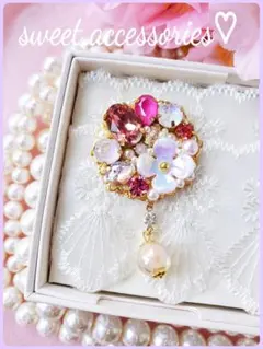 送料140円込【B級品】可愛く♡ゆらゆらsweet accessories♡