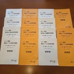 浜学園 小6国語 最高レベル特訓 講義全8冊＋復習テストNo.1〜40一部欠