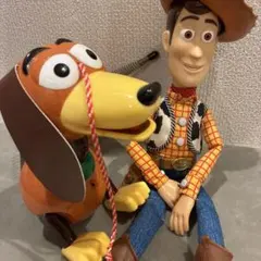 ディズニー　ピクサー　トイストーリー　当時物　ウッディー　スケッチ　2点 ディズニー ピクサー トイストーリー 当時物 ウッディー スケッチ 2点