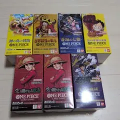 ワンピースカードゲーム ブースターパック 6BOXセット - メルカリ