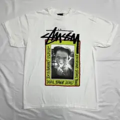USA製 STUSSY ステューシー TOYODA トヨダ君 Tシャツ 白 L