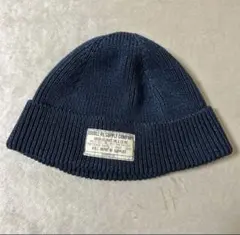 Ralph Lauren DOUBLE RL ニット帽 ネイビー POLO RALPH LAUREN（ポロ・ラルフローレン） ポロ ラルフローレン