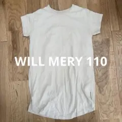 WILL MERY バックリボン 半袖ワンピース 110cm