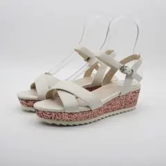 55■新品♪オリエンタルトラフィック グリッターヒールサンダル(M)