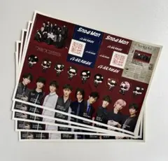 音故知新SnowManステッカー 5枚セット