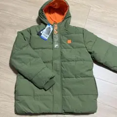FILA ダウンコート L (14/16) オリーブグリーン　160