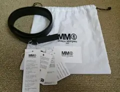 MM6 レザー　ベルト　メゾンマルジェラ　クロコ　牛革