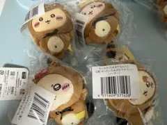 【ちいかわ】たぬきだもんくじ　C賞　4体セット　タグ付き