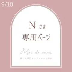9/10発送 Nさま専用ページ / 木村さん2