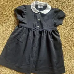 parentsdream 半袖ワンピース 95 黒　ポケットあり　お受験お教室用
