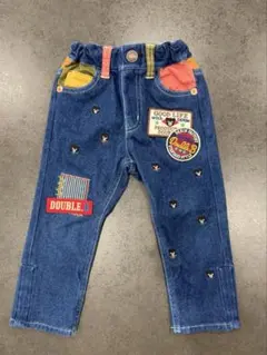DOUBLE B デニムパンツ 90