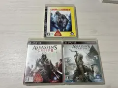 PS3 ソフト アサシンクリード 3本セット(1〜3)