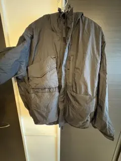 値引き可‼️ブラック ナイロンジャケット フード付き