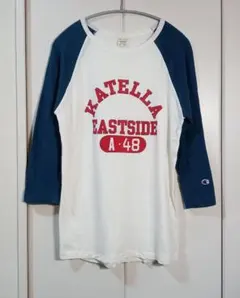 Champion　KATELLA EASTSIDE A48　ラグランTシャツ　Ｌ
