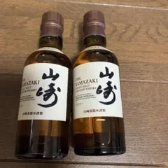 サントリー 山崎 シングルモルト 180ml 2本セット - メルカリ