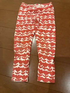 BODD CHOSES レギンス 110cm 赤白パターン