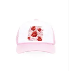 ラロパメッシュキャップ　ピンク　LA ROPA キャップ
