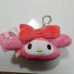 値下げ美品！新品未使用タグ付　ピンクマイメロディ　立体ふわふわお財布　キッズ