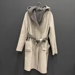 BOSCH フード付きロングコート 38