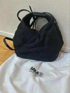 MM6 Maison Margiela ブラックショルダーバッグのサムネイル
