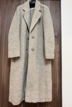 MOUSSY ロングコート ベージュ