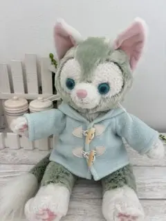 ダッフルコート ベビーブルー☆ジェラトーニS ステラルーS☆ハンドメイド 洋服