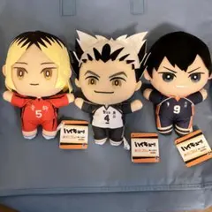 ３個セット販売　ハイキュー!! みにコレ！ぬいぐるみ1・ 2 新品未使用品