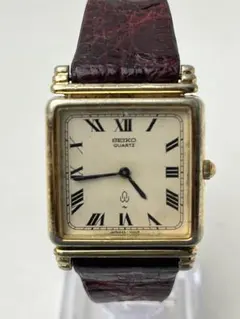 1978年製 Vintage Seiko タンク リネン調ローマン文字盤 70s - メルカリ