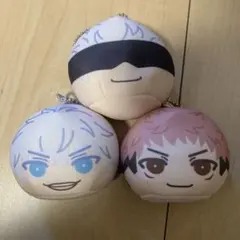呪術廻戦 おまんじゅう マスコット 3体セット BOX特典
