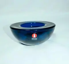 iittala イッタラ Ballo バロ キャンドルホルダー コバルトブルー