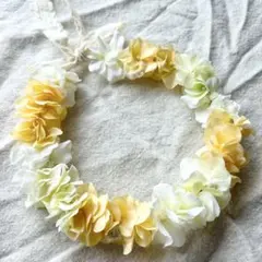 花冠　花かんむり《イエロー》40㎝　ベビー　キッズ　こども