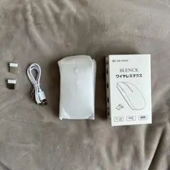 【新品未使用】BLENCK ワイヤレスマウス ホワイト