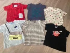 90サイズ　Tシャツ６点まとめ売り