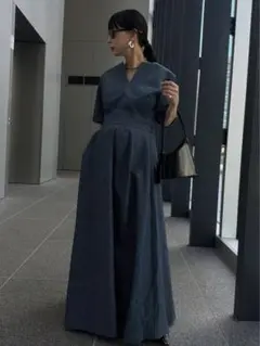 AMERI DENIM DIMENSIONAL DRESS - メルカリ