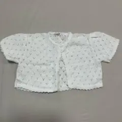 familiar ファミリア カーディガン 100cm ホワイト