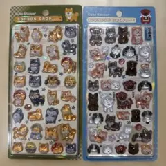 ボンボンドロップシール和柄　2枚セット