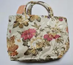花柄ハンドバッグ 小型