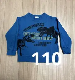 HusHusH恐竜プリント トレーナー 110